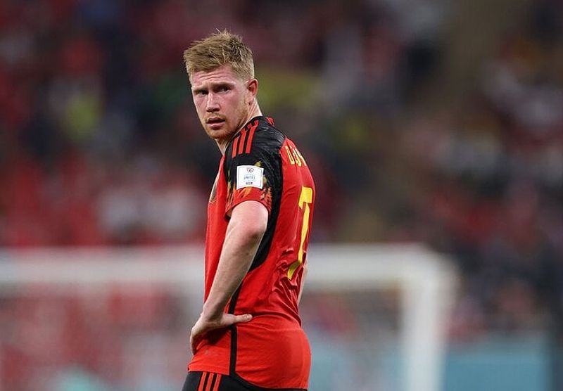 Kevin De Bruyne trong trận đấu tại EURO 2024