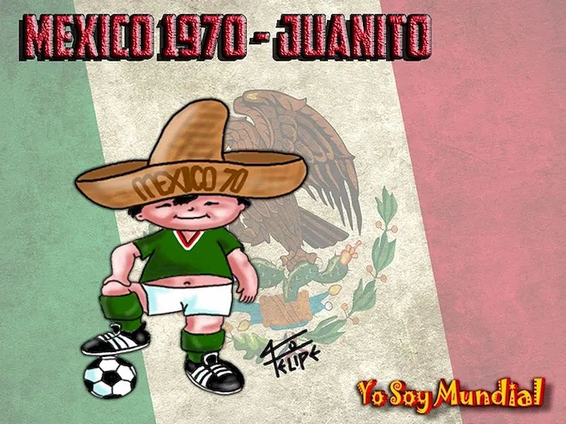 Linh vật World Cup 1970 đậm chất văn hóa Mexico